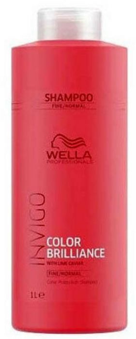 Wella Color Brilliance Shampoo Fine/Normal Hair 1 Litre-0