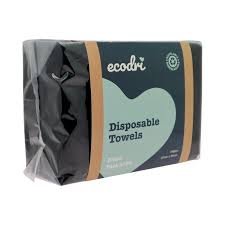 EcoDri Disposable Towels Black (40cm x 80cm) (50pcs)-0