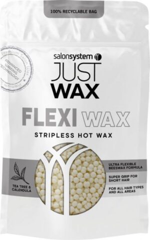 Salon System Just Wax Tea Tree Flexiwax Hot Wax Beads 700g-0
